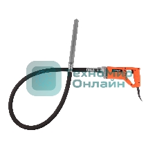 Вибратор для бетона глубинный PATRIOT CV 105, мощность 1000Вт, 7000кол/мин, гибкий вал с наконечником в комплекте