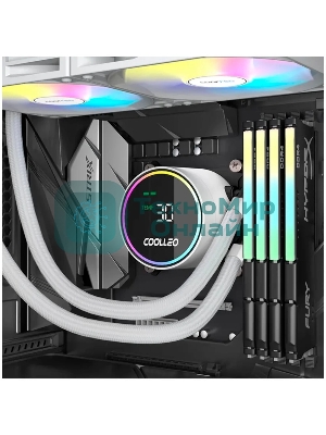 Система жидкостного охлаждения Coolleo ICE Fairy DIG 360 WH (DIG-360-WH)