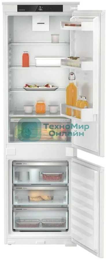 Встраиваемый холодильник Liebherr ICNSf 5103 белый (двухкамерный), встраиваемый
