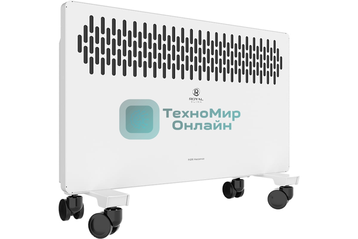 Конвектор электрический Royal Clima REC-FR1500M белый, 1500 Вт, 20 м2, термостат