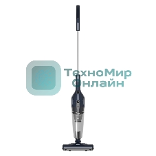 Пылесос вертикальный Blackton Bt VC1605B синий, питание от сети, 80 Вт, уборка сухая, пылесборник 0.5 л