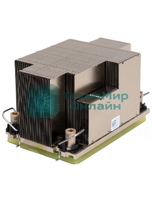 Радиатор процессора для сервера Dell 412-BBHD серебристый