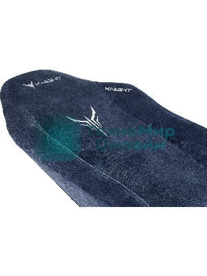 Кресло Knight N1 Fabric синий, ткань, 120 кг, механизм качания