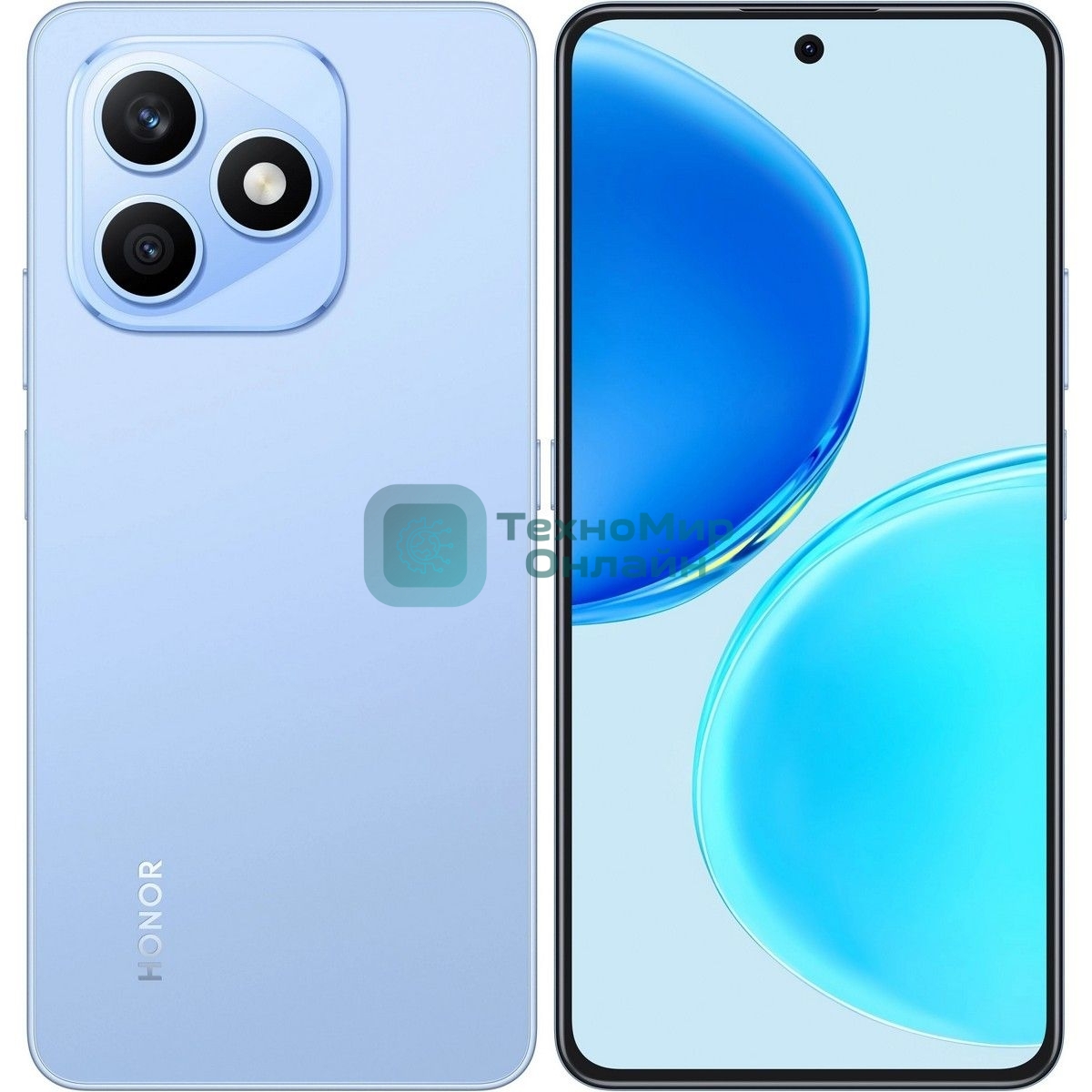 Смартфон Honor X8d 5109CCTX 8/128Gb, голубой