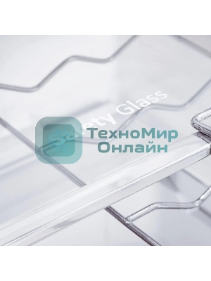 Холодильник Maunfeld MFF187NFIX10 нержавеющая сталь двухкамерный 232/98л морозилка снизу, No Frost