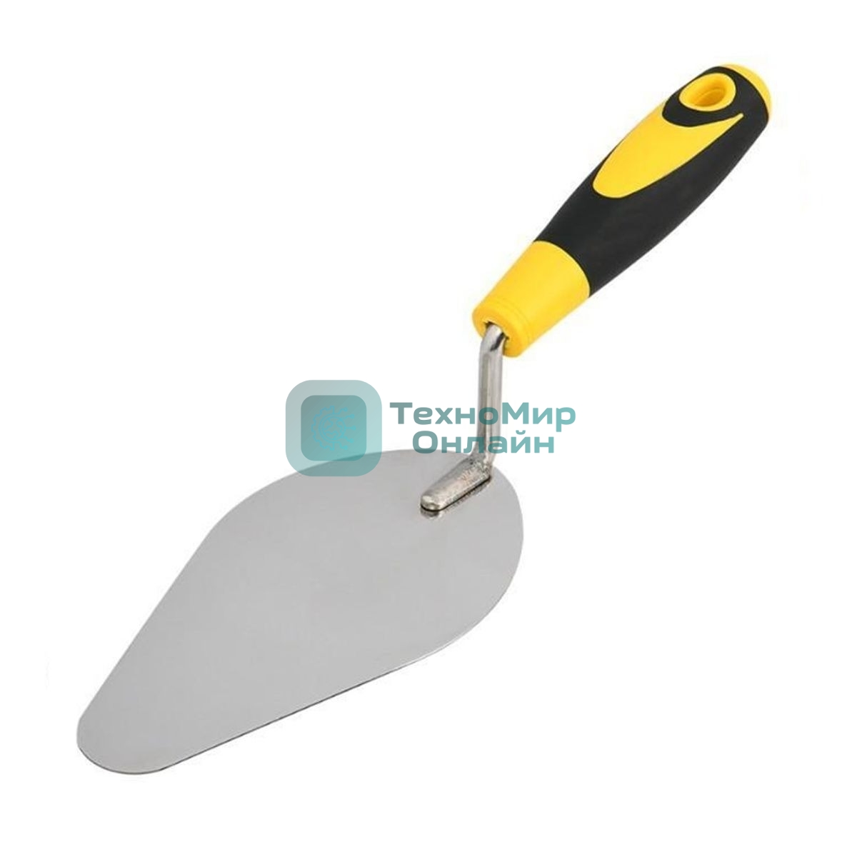 Кельма (мастерок) Deli DL509217 нержавеющая сталь, длина рабочей части 175мм, форма 