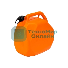 Канистра Stels для ГСМ, пластиковая, со скошенными углами, 20 литров