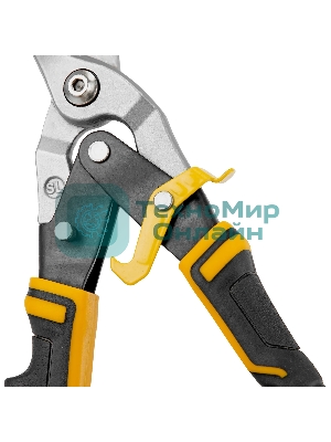 Ножницы по металлу Denzel, 315мм, прямой проходной рез,сталь-CrMo, трехкомп.рук-ки