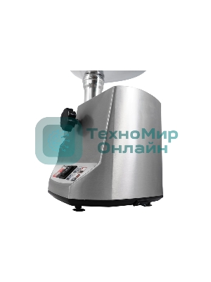 Мясорубка электрическая Sakura SA-6411 Professional серый, 2400 Вт, 2.5 кг/мин, реверс, защита от перегрузки, насадки - 5