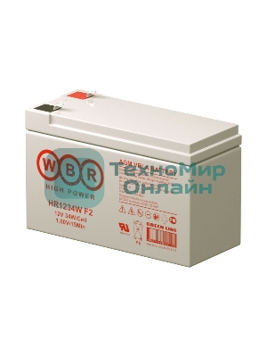 Батарея для ИБП WBR HR 1234W (12V 9Ah)