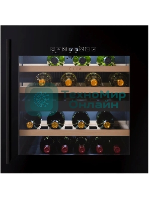 Винный шкаф LEX LWD6036BL dual zone S 1-нокамерн. черный стекло (CHAT500009)