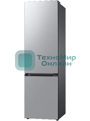 Холодильник Samsung RB38C600DSA/EF серебристый двухкамерный 276/114л морозилка снизу, No Frost