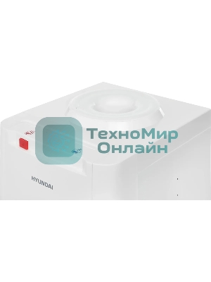 Кулер Hyundai H-WD3406E напольный, электронный, белый