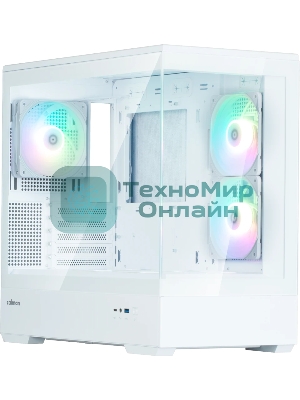 Компьютерный корпус ZALMAN P30 V2, MATX, белый, WINDOW, 2x3.5