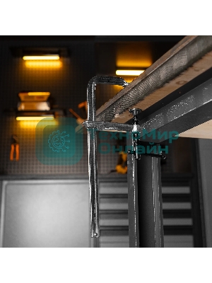 Струбцина Denzel F-образная, 120x300 мм, кованая