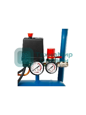 Компрессор поршневой Зубр ЗКПМ-240-50-1.5 воздушный масл. прямой привод 240л/мин 50л 8атм 1500Вт