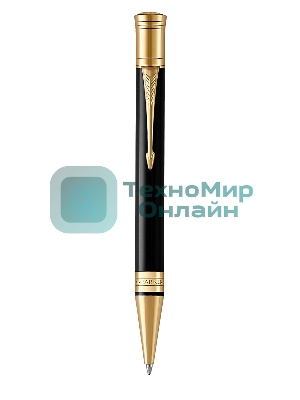 Ручка шариковая Parker Duofold K74 (CW1931386) Black GT, M, черные чернила, подарочная коробка