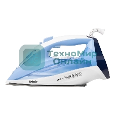 Утюг BBK ISE-2411 голубой, 2400 Вт, 40 г/мин, 140 г/мин, 300 мл