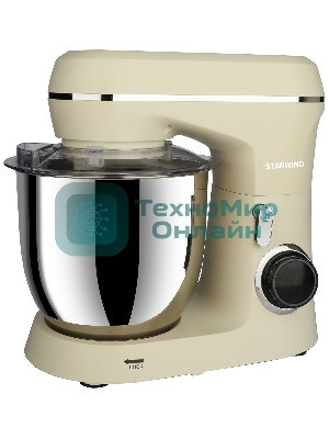 Миксер планетарный Starwind SPM6164 1300 Вт, бежевый