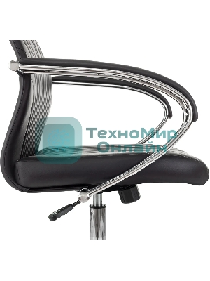 Кресло Бюрократ CH-610SL черный, экокожа