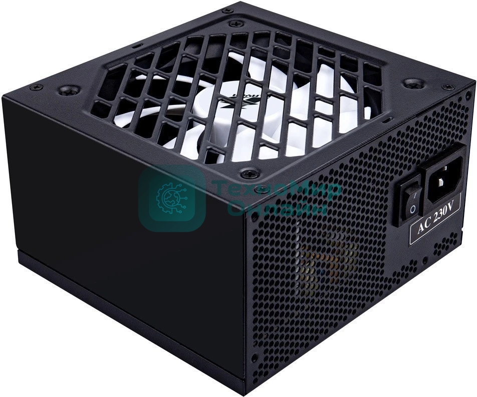 Блок питания 1STPLAYER FK 500W, 500Вт, 120мм, черный
