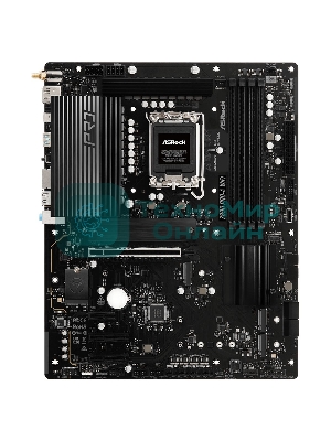 Материнская плата ASRock Z890 PRO-A WIFI, LGA 1851, Intel Z890, 4xDDR5, 4xSATA, 4xM.2, 1xPCIe 5.0 x16, 2xPCIe 4.0 x4, 1xPCIe 4.0 x1, 1xHDMI, 1xDP, 1xThunderbolt 4, 1x2.5Gb LAN, 4xUSB-A 3.2 Gen 1, 2xUSB-A 3.2 Gen 2, 1xUSB-C 3.2 Gen 2, 2xUSB-C Thunderbolt 4, 7.1, 3x3.5 мм, ATX