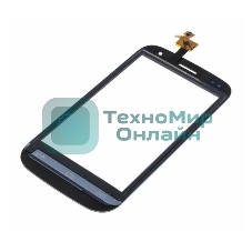 Сенсорное стекло (тачскрин) для Fly IQ445 Genius, черное