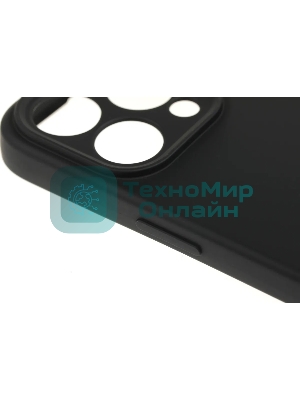 Чехол (клип-кейс) BoraSCO для Apple iPhone 15 Pro Max черный (72425)