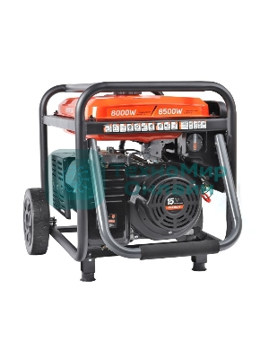 Электрогенератор бензиновый Patriot GRA 8500DAWS, 8.5 кВт, 75 дБ, 103 кг