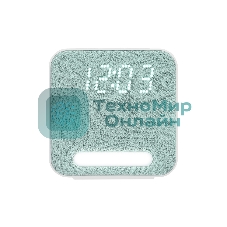 Радиобудильник Harper HCLK-2060 зеленый LED подсв:белая часы:цифровые AM/FM