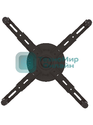 Потолочный комплект для проектора Wize Pro PRXL23A длина штанги 67,7-100,7 см, расстояние между крепежными отверстиями 404 мм,наклон +/-11°,вращение 360°, до 100 кг,черный