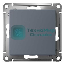 Кнопка нажимная сх.1, 10АХ, механизм SE AtlasDesign Грифель