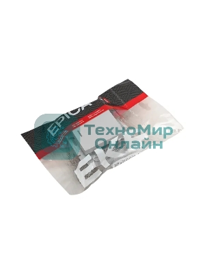 Механизм выключателя EKF UP1-SWA-14 одноклавишный, с подсветкой, алюминий Эпика