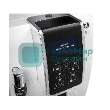 Кофемашина автоматическая DeLonghi ECAM 350.35.W белый, исп. кофе- зерновой/молотый, 1.8 л, 1450 Вт, 15 бар