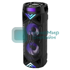 Минисистема Hyundai H-MC180 черный 80Вт/FM/USB/BT/SD/MMC