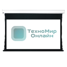 Экран для проектора S'OK Apollo SGPSMT-332x187A бокового натяжения, звукопрозрачный, белый к