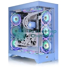 Компьютерный корпус Thermaltake CTE E600MX Hydrangea синий без БП E-ATX 11x120мм 4x140мм 2xUSB 3.0 audio bott PSU