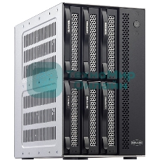 Сетевое хранилище TerraMaster D6-320 DAS tower/JBOD,RAID0,1/up to 2 SATA(3,5' or 2,5')/1xUSB3.2 Type-C gen2/1xPS/1YW