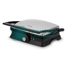 Электрогриль Maxwell MW-1960, 2000Вт, стальной