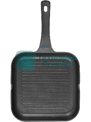 Сковорода-гриль Rondell Weiser RDA-1554, 28 см, без крышки, черный