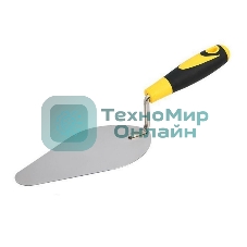 Кельма (мастерок) Deli DL509218 нержавеющая сталь, длина рабочей части 200мм, форма 