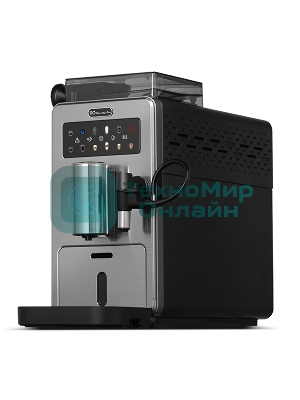 Кофемашина автоматическая BQ CM9003 серебристый/черный, исп. кофе - зерновой, 2 л, 1450 Вт, 15 бар