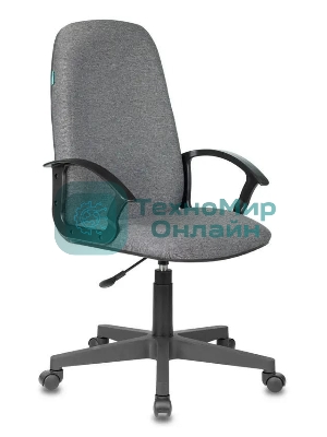 Кресло Бюрократ CH-808LT/#G 3C1 серый, ткань