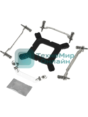 Устройство охлаждения(кулер) Accord ACC-YX4P13 ARGb Soc-AM5/AM4/1200/1700/1851 черный 4-pin 36.5dB Al+Cu 220W 740gr brown box