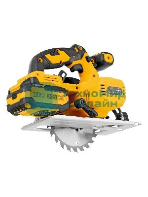 Пила циркулярная аккумуляторная Denzel CCSH-20-165, 165 мм, Li-Ion, 20 В