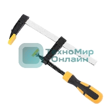 Струбцина F-образная Deli DL110515 150x50 мм, макс. усилие зажима 1000N, резьба 9,5мм