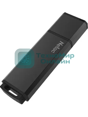 Флешка USB Netac U351 (NT03U351N-032G-32BK), 32Gb, USB 3.0, R/W 110/45, черный
