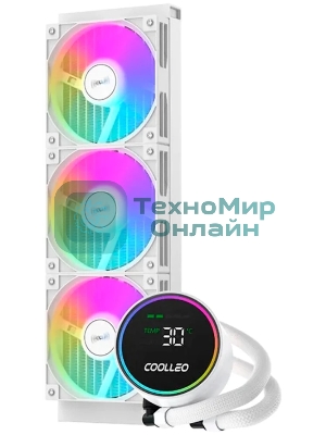 Система жидкостного охлаждения Coolleo ICE Fairy DIG 360 WH (DIG-360-WH)