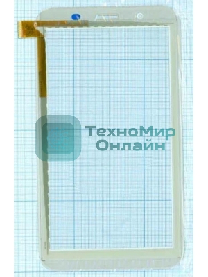 Сенсорное стекло (тачскрин) PG70086B1_FPC. белое