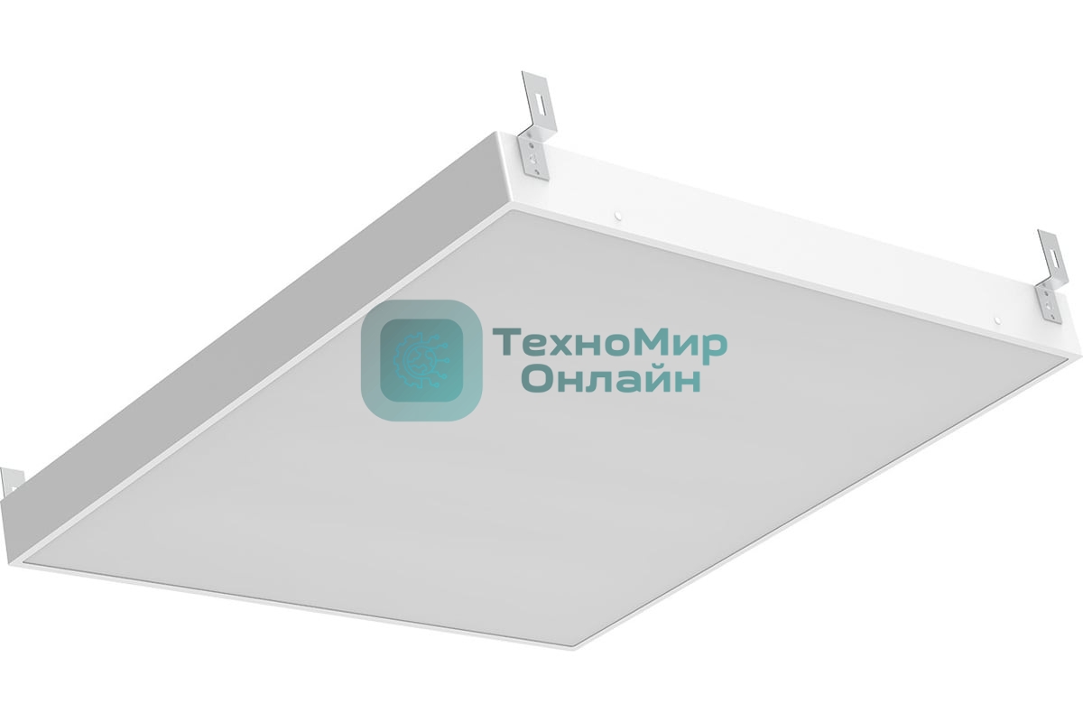 Светильник светодиодный универсальный Gauss LED ДВО 30 Вт MiR 3000 Лм 5000К 588х588х50 мм IP40 Грильято матовый планки